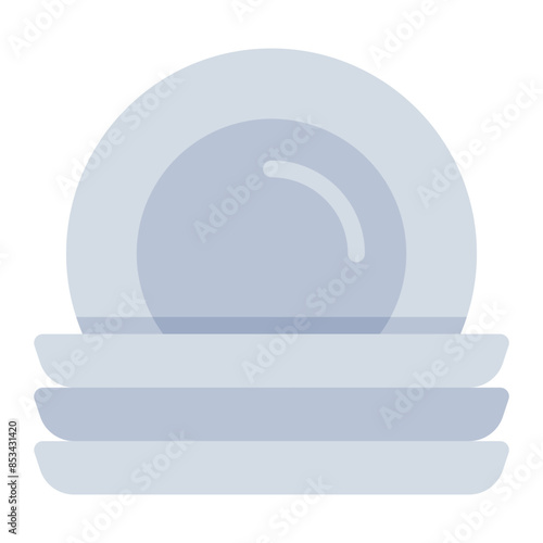 Plates dish icon
