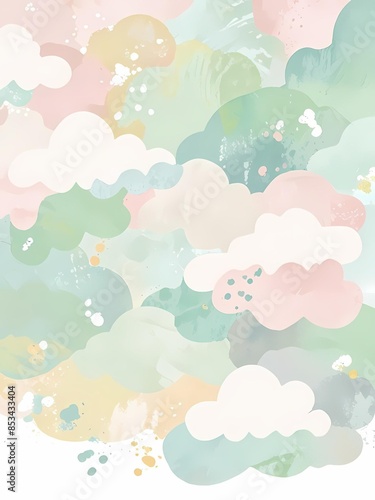 abstract watercolor wallpaper painting