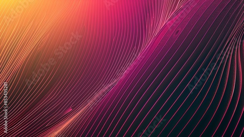 abstract lines background gradient in cyberpank style