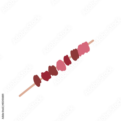 Sate Food illustration, Satay Indonesian Foods, Culinary Food