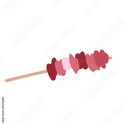Sate Food illustration, Satay Indonesian Foods, Culinary Food