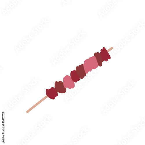 Sate Food illustration, Satay Indonesian Foods, Culinary Food