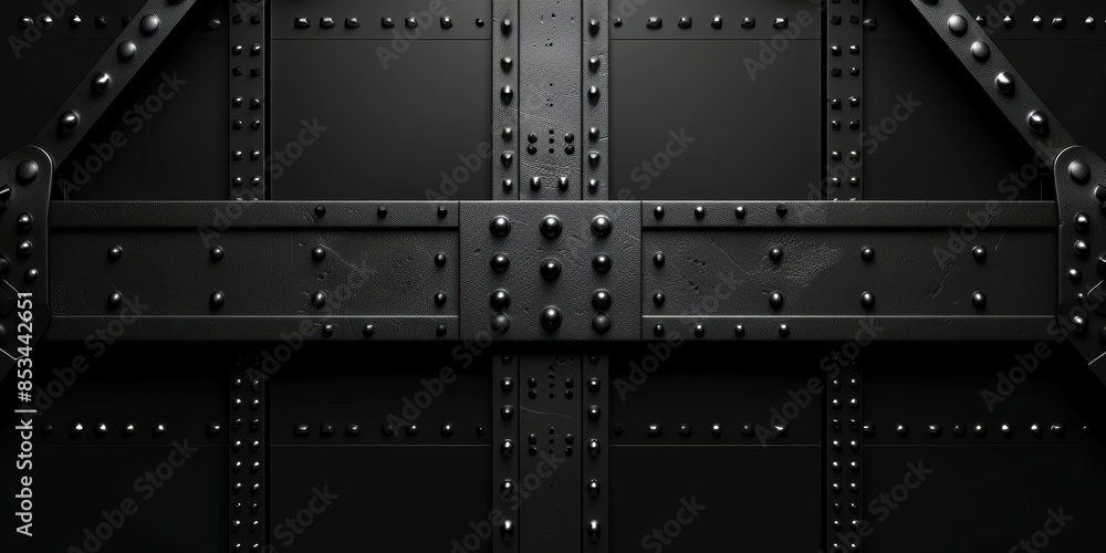 Obraz premium Iron structures for industrial purposes