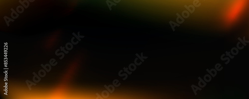 Light leak effect background. Vintage film bokeh flare overlay. Old retro photo filter texture. Exposed photography backdrop. Abstract blurry ray gradient wallpaper. Vector burnt color template