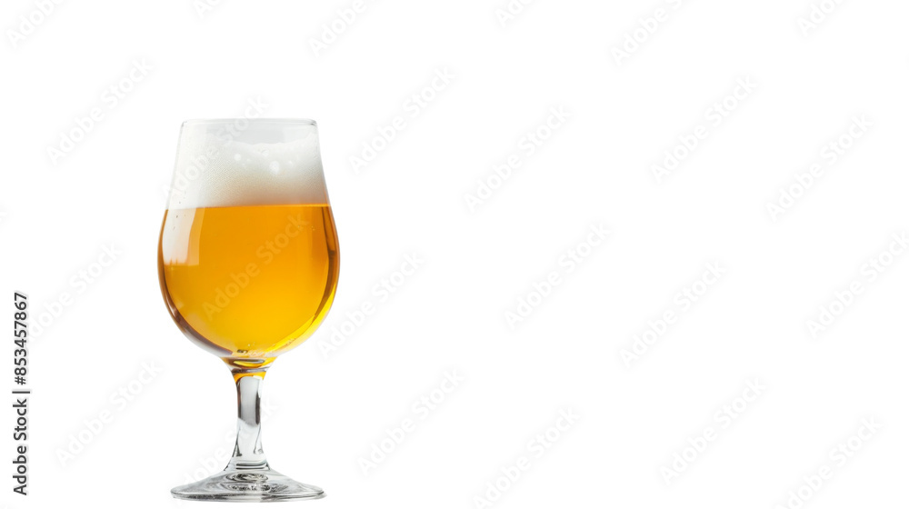 Beer on white background Beer on white background