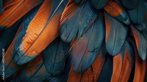 Wallpaper Mural beautiful Close-up photo of bird feathers 4k wallpaper Torontodigital.ca
