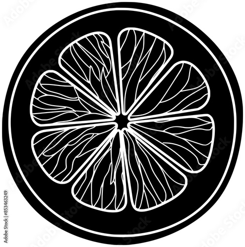 orange illustration jasmine silhouette tuberose logo flower icon citrus outline floral ayurveda bio summer seamless tree tangerine beach marigold shape sandalwood plant tonka for vector graphic