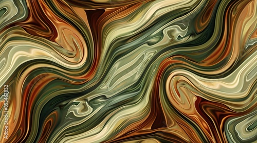 Earth tone pattern wallpaper