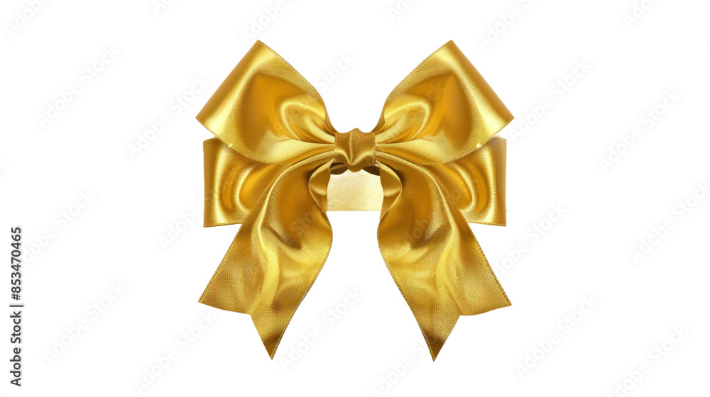 Gold Bow and Ribbon Realistic shiny satin isolated on transparent background PNG for decorate your wedding invitation card greeting card or gift boxes vector Gold Bow and Ribbon Realistic shiny satin isolated on transparent background PNG for decorate your wedding invitation card greeting card or gift boxes vector