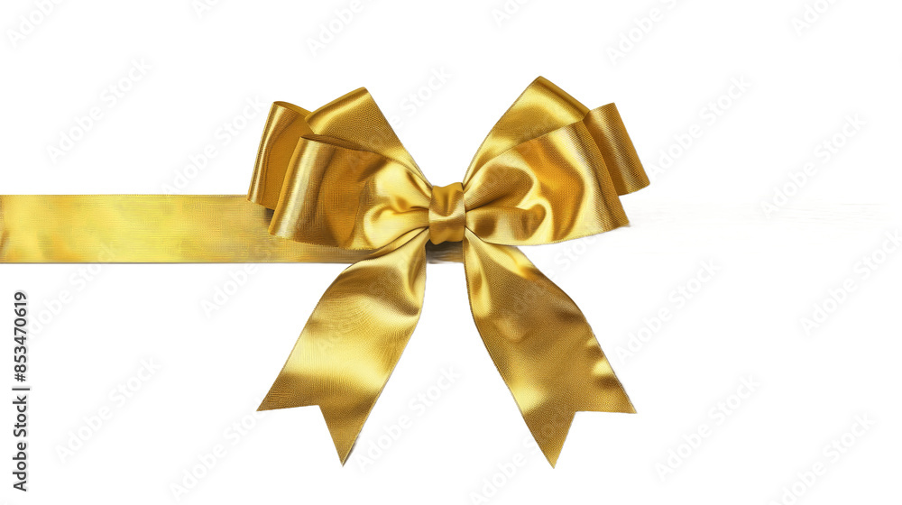 Gold Bow and Ribbon Realistic shiny satin isolated on transparent background PNG for decorate your wedding invitation card greeting card or gift boxes vector Gold Bow and Ribbon Realistic shiny satin isolated on transparent background PNG for decorate your wedding invitation card greeting card or gift boxes vector