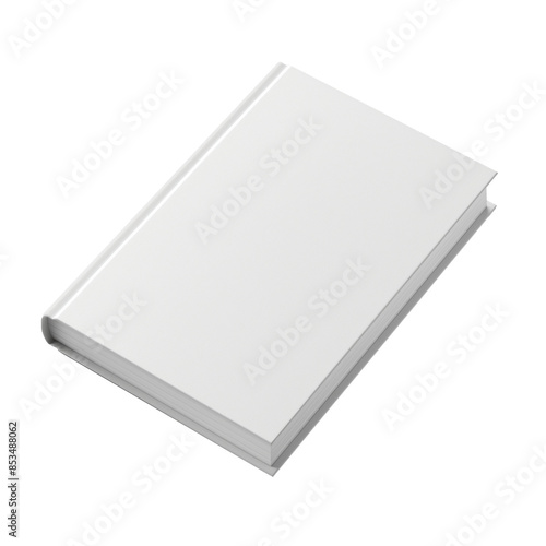 Blank Book isolated on white background.
Blank Book on transparent background.