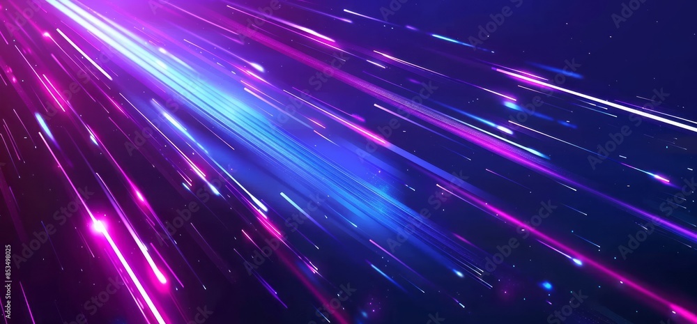 Blue and purple background with diagonal lines and glowing light effects Blue and purple background with diagonal lines and glowing light effects