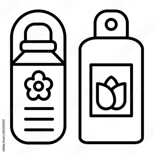 Deodorant icon. outline icon