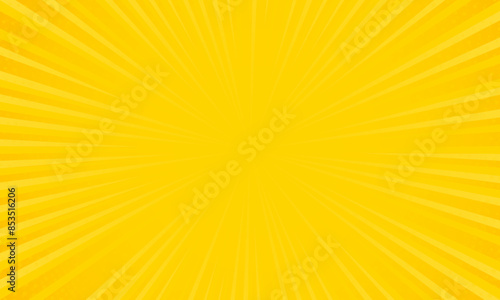 Orange gradient ray burst dot style background vector design
