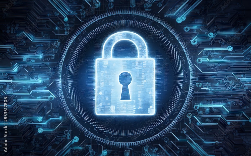 Cyber Security, Data Protection, and Business Technology Background Cyber Security, Data Protection, and Business Technology Background
