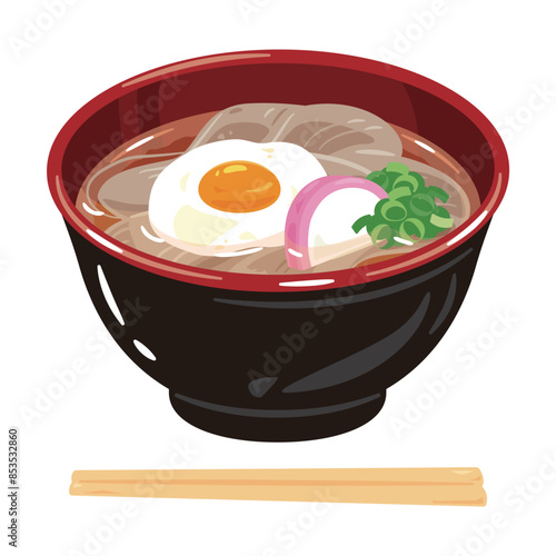 月見蕎麦