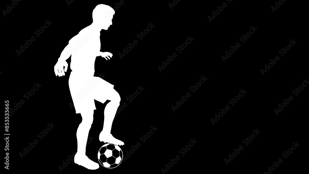 Timeless Elegance: Capturing Football Action in Black and White in illustration Timeless Elegance: Capturing Football Action in Black and White in illustration
