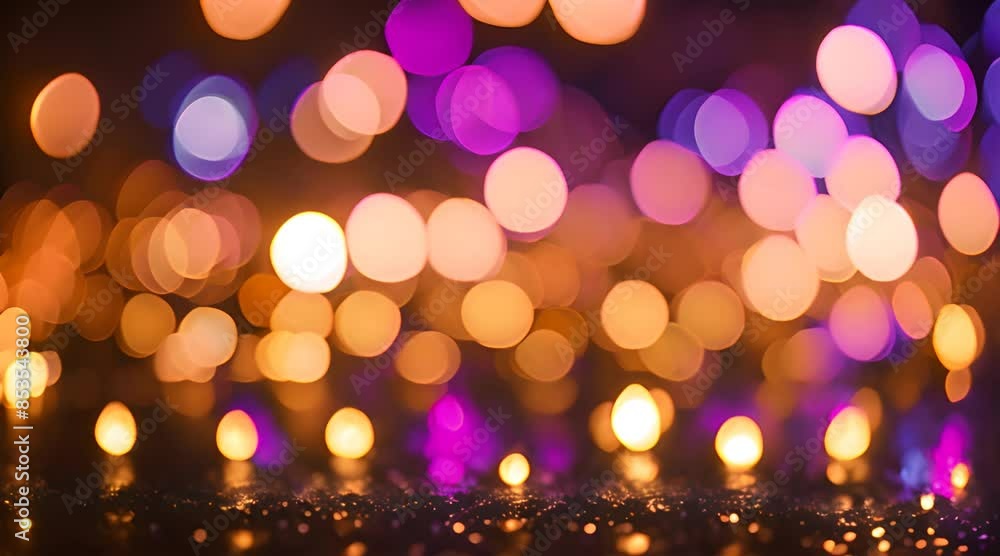 Colorful Abstract Bokeh Lights in Soft Focus Background Colorful Abstract Bokeh Lights in Soft Focus Background