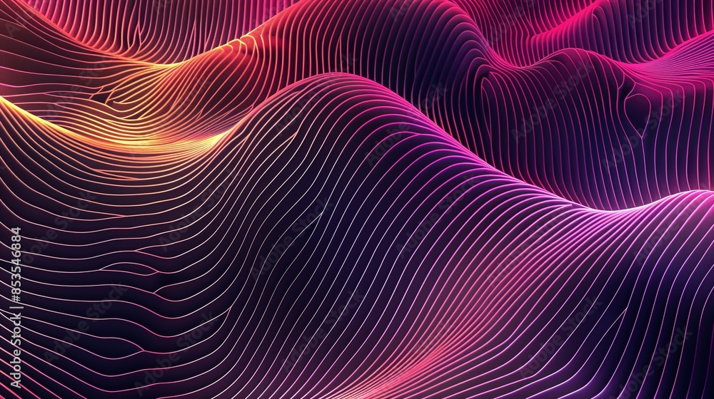 abstract lines background gradient in cyberpank style abstract lines background gradient in cyberpank style