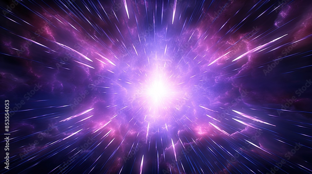 Fototapeta premium explosion of light