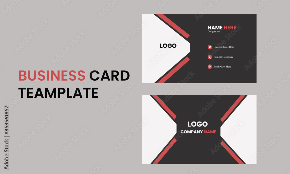 Modern business Card Template Modern business Card Template