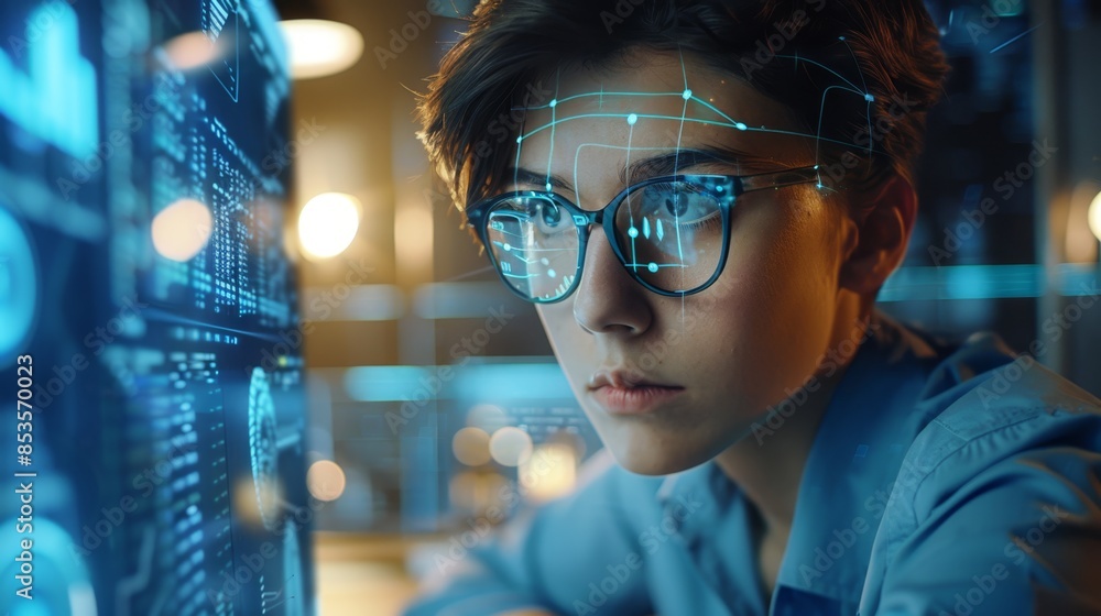 The young tech enthusiast The young tech enthusiast