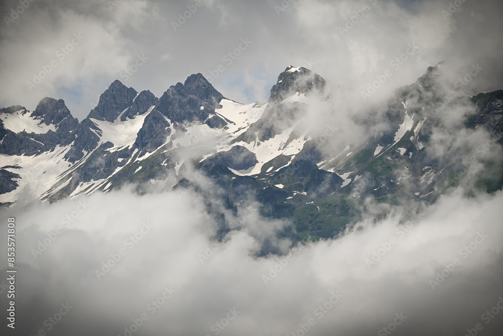 mountains in the fog mountains in the fog