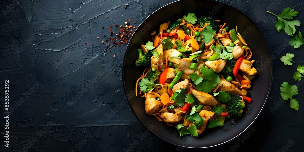 Traditional Sri Lankan Kottu Chopped Roti Stir-fried with Vegetables ...
