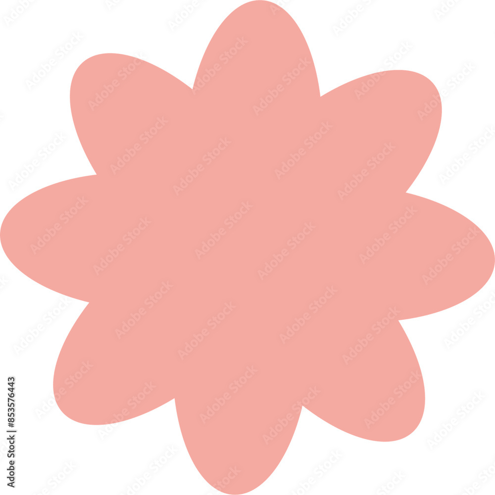 A pink flower with a white background A pink flower with a white background