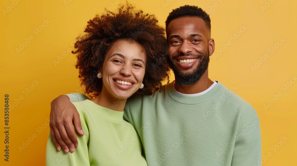 Fototapeta premium A smiling young couple