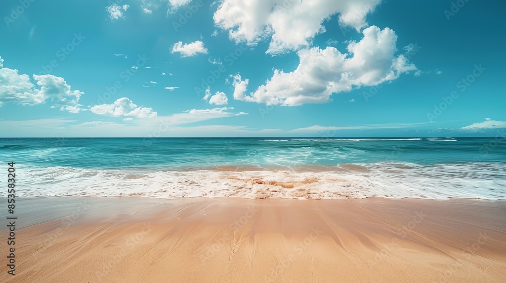 Obraz premium Tropical Summer Beach View