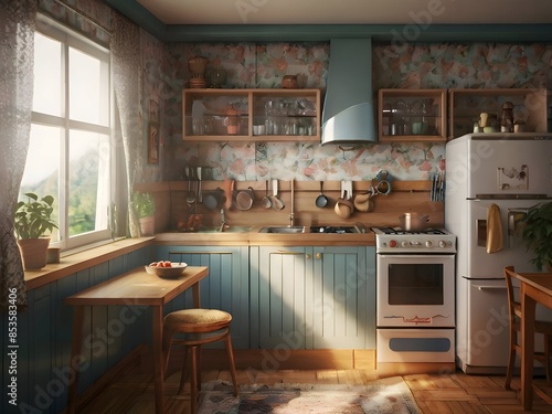 Cozy Kitchen Room Inspiration Photography Art