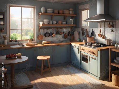 Cozy Kitchen Room Inspiration Photography Art