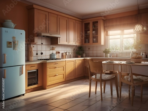 Cozy Kitchen Room Inspiration Photography Art