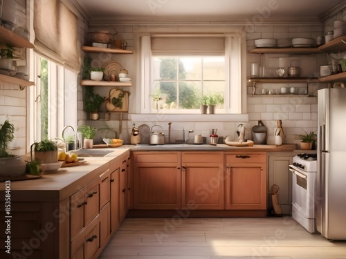 Cozy Kitchen Room Inspiration Photography Art