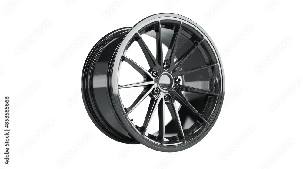 Car rims on white background Car rims on white background