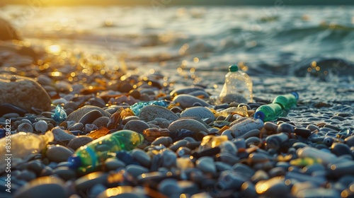 Stone Beach and Plastic Waste photo