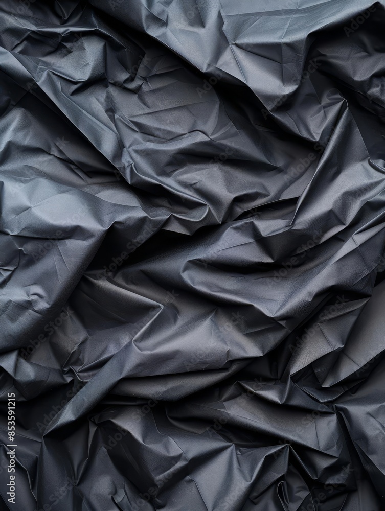 Obraz premium crumpled papers and interlance with the midnight stars, mainly black with some white high contrast
