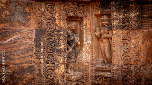 The Famous Konark Sun Temple, Which was built in 13th century.Sun Temple at Konark, Odisha, India.