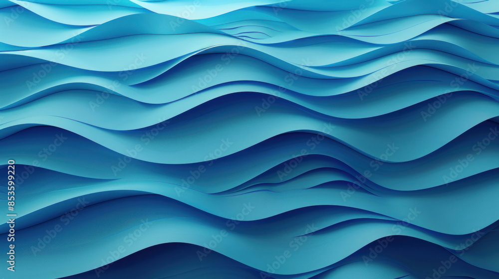 Fototapeta premium wallpaper shape of wave background, origami style