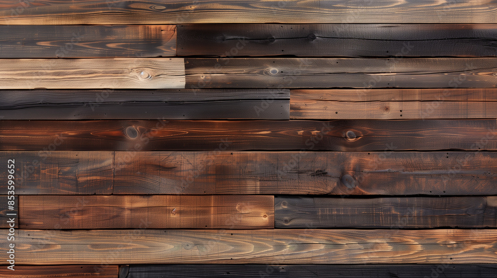 Rustic brown wood plank wall texture background forming a pattern Rustic brown wood plank wall texture background forming a pattern
