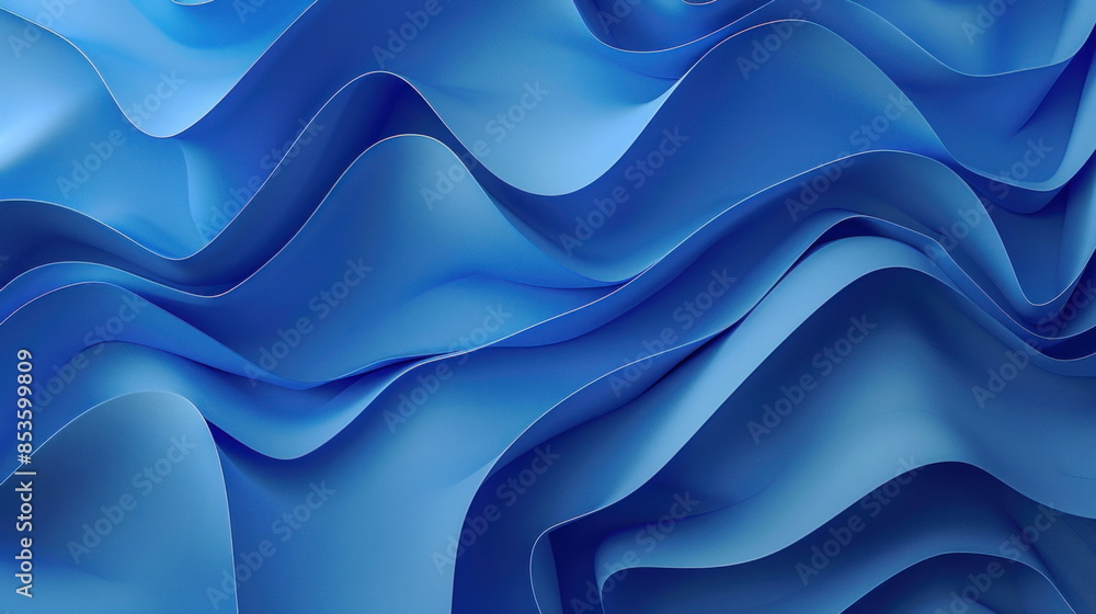 Obraz premium wallpaper shape of wave background, origami style
