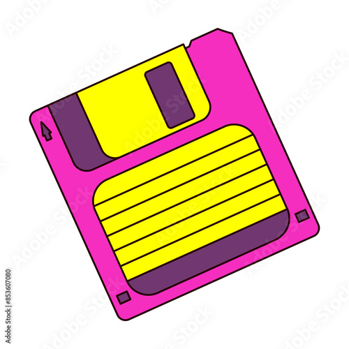 Floppy, 90s retro element