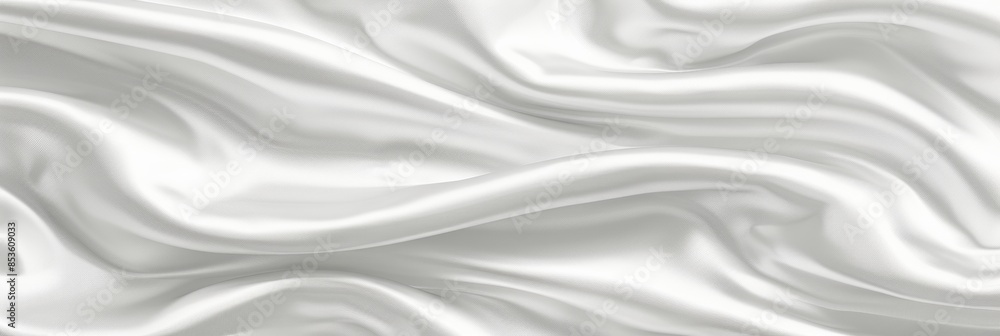 Fototapeta premium Sophisticated white wave business background with delicate and elegant abstract design