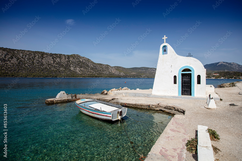 Fototapeta premium Church of Saint Nikolaos. Athens, Greece 