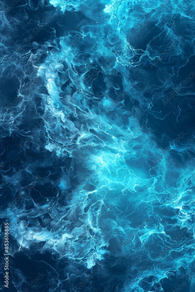 Blue abstract fluid art with grunge texture background, ideal for creative design inspiration Blue abstract fluid art with grunge texture background, ideal for creative design inspiration