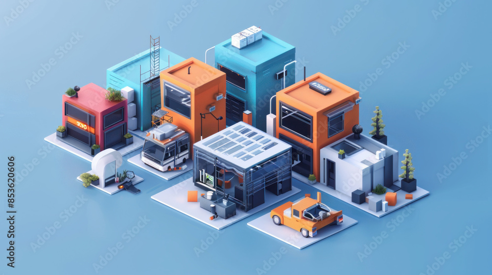 Web pages are built with blocks that float around the screen. The main page for the web design studio is currently on the screen. Web pages are built with blocks that float around the screen. The main page for the web design studio is currently on the screen.