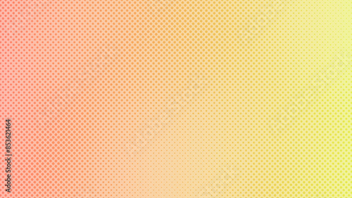 Colorful halftone background with dots