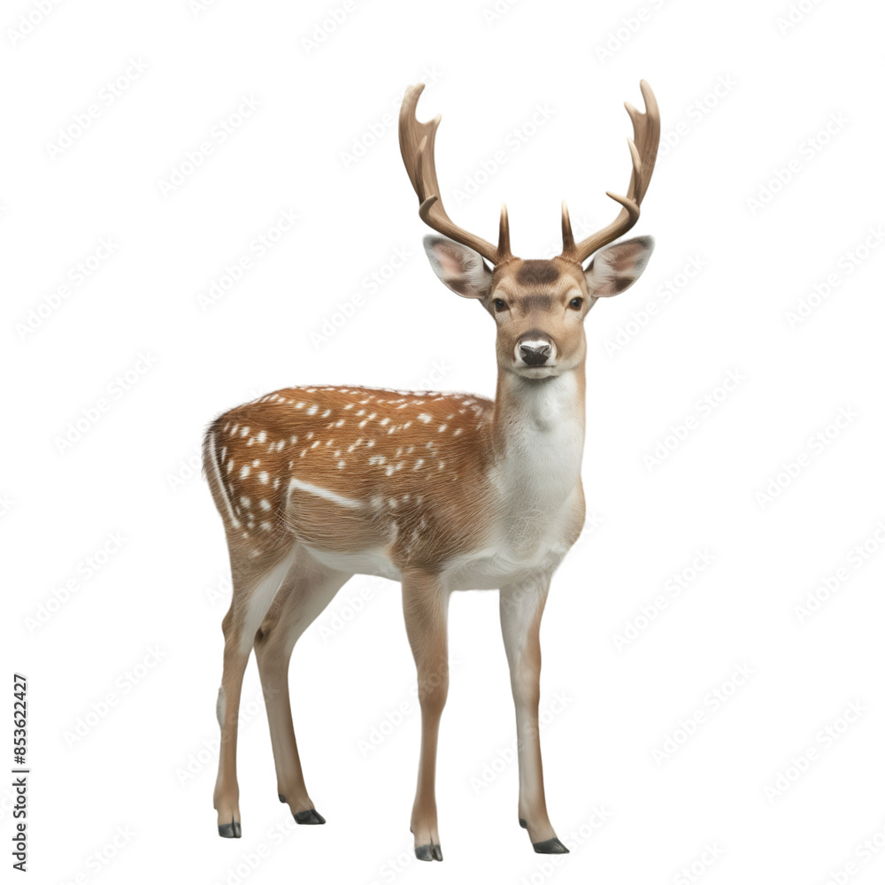 Deer on transparent background Deer on transparent background