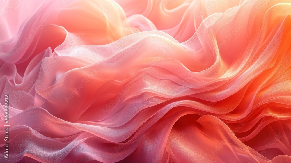 Abstract Wavy Texture in Shades of Pink and Red Resembling Soft Fabric Abstract Wavy Texture in Shades of Pink and Red Resembling Soft Fabric